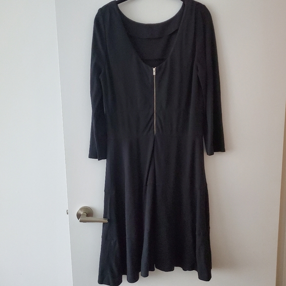 Banana Republic Black A Line Dress - Picture 4 of 4